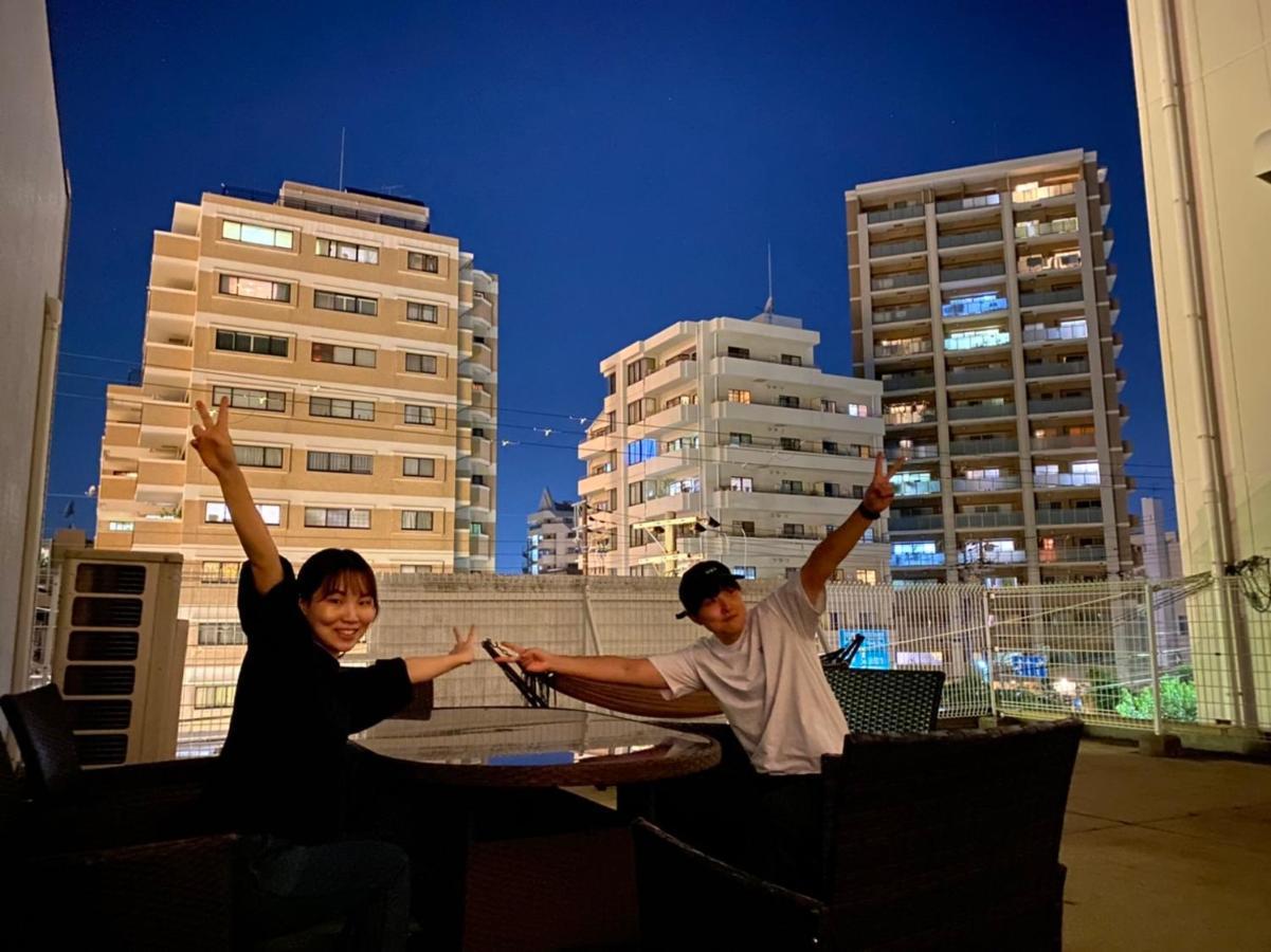 Bonfire Hostel Osaka Bagian luar foto
