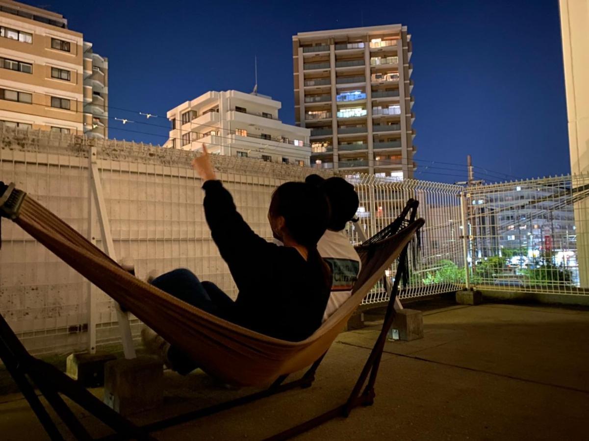 Bonfire Hostel Osaka Bagian luar foto